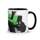 The Tractors Mugs Store Black Deutz Fahr DX 6.30 2.0 Mug with Color Inside Quality Farmers Merch