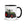 The Tractors Mugs Store Black Fendt 728 Vario Mug with Color Inside Quality Farmers Merch