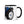 The Tractors Mugs Store Black Ford 4610 2WD 2.0 Mug with Color Inside Quality Farmers Merch