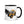 The Tractors Mugs Store Black JCB 435 S Farm Master Mug with Color Inside Quality Farmers Merch