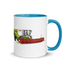 The Tractors Mugs Store Blue Class Lexion 760 TT Mug with Color Inside Quality Farmers Merch