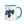 The Tractors Mugs Store Blue Fordson Super Dexta | Mug with Color Inside Quality Farmers Merch