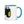 The Tractors Mugs Store Blue John Deere 3050 2WD 2.0 Mug with Color Inside Quality Farmers Merch