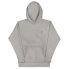 The Tractors Mugs Store Carbon Grey / S I Love Farming Unisex Embroidered Hoodie Quality Farmers Merch