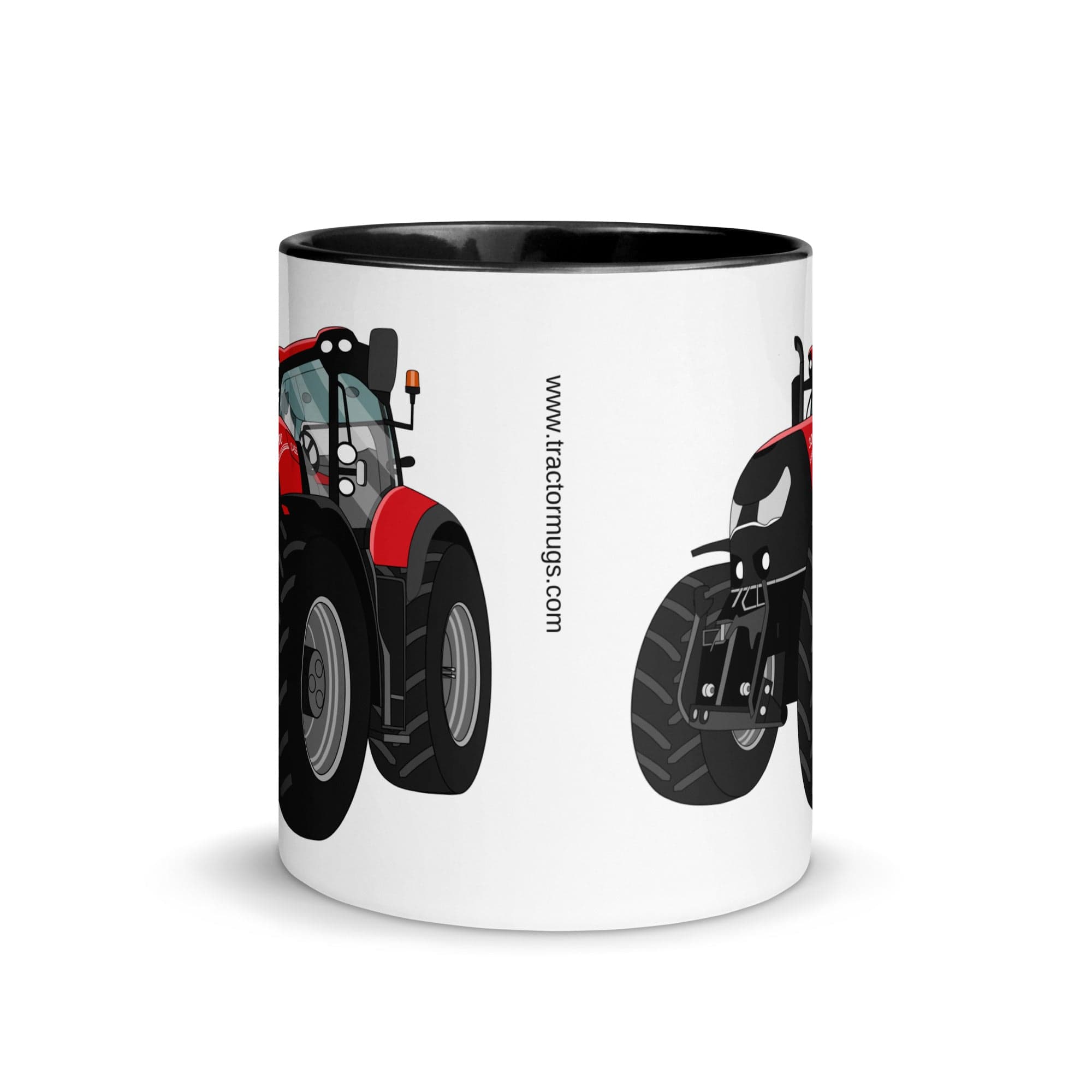 The Tractors Mugs Store Case IH Optum 300 CVX Mug with Color Inside Quality Farmers Merch
