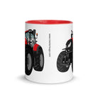 The Tractors Mugs Store Case IH Optum 300 CVX Mug with Color Inside Quality Farmers Merch