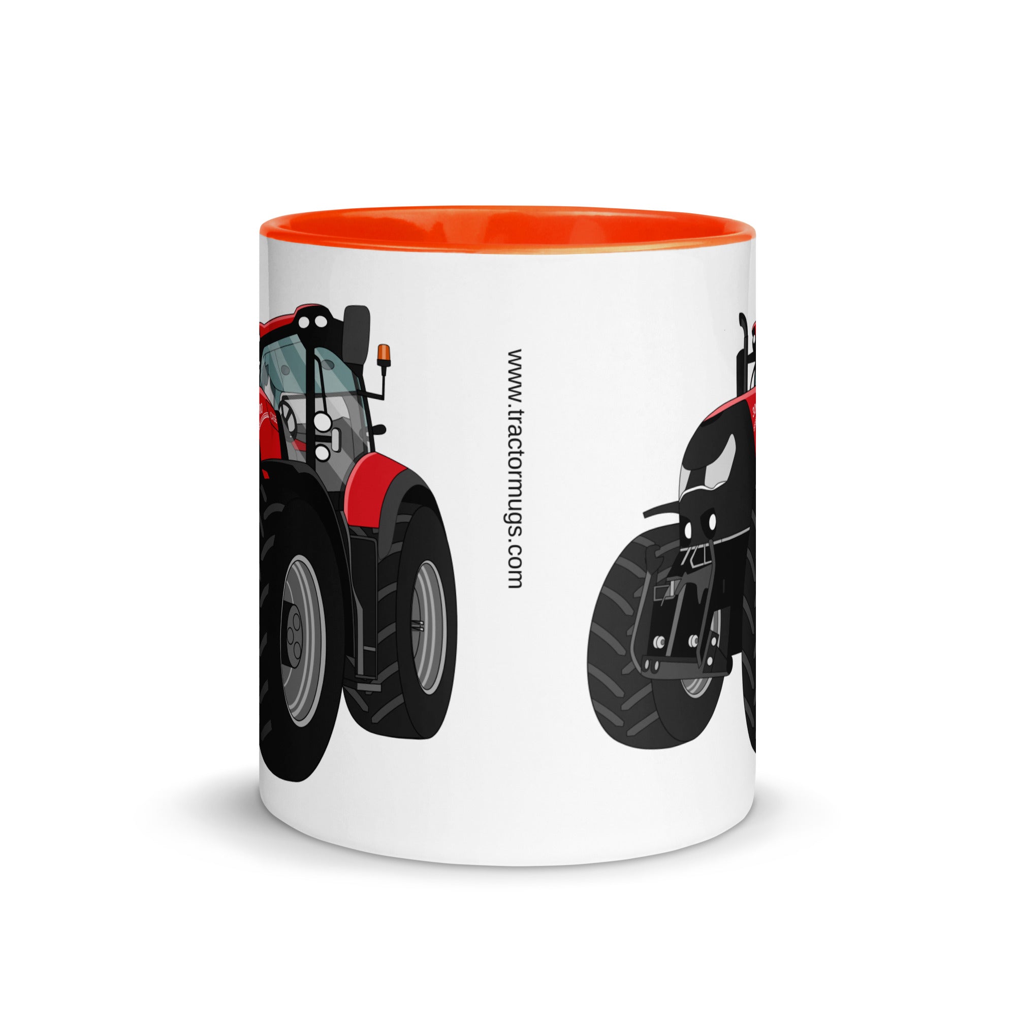 The Tractors Mugs Store Case IH Optum 300 CVX Mug with Color Inside Quality Farmers Merch