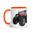 The Tractors Mugs Store Case IH Optum 300 CVX Mug with Color Inside Quality Farmers Merch