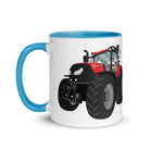 The Tractors Mugs Store Case IH Optum 300 CVX Mug with Color Inside Quality Farmers Merch