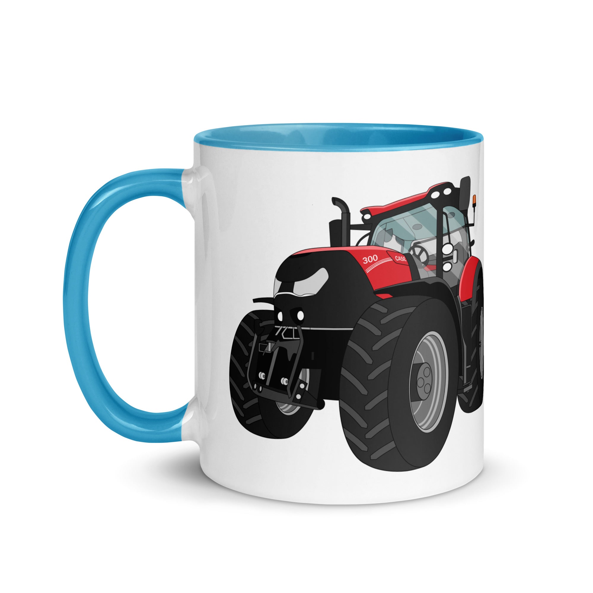 The Tractors Mugs Store Case IH Optum 300 CVX Mug with Color Inside Quality Farmers Merch