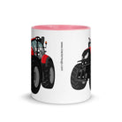 The Tractors Mugs Store Case IH Optum 300 CVX Mug with Color Inside Quality Farmers Merch