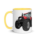 The Tractors Mugs Store Case IH Optum 300 CVX Mug with Color Inside Quality Farmers Merch
