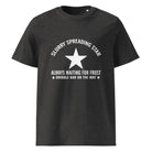 The Tractors Mugs Store Dark Heather Grey / S Slurry Speading Star Unisex organic cotton t-shirt Quality Farmers Merch
