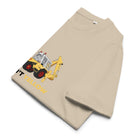 The Tractors Mugs Store Desert Dust / S If She Ain't Yellow JCB Unisex organic cotton t-shirt Quality Farmers Merch