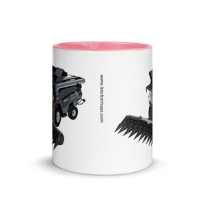 The Tractors Mugs Store Fendt 9T Ideal Combine Harvester Mug with Color Inside Quality Farmers Merch