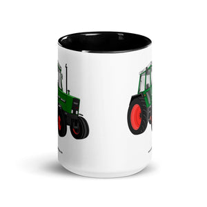 The Tractors Mugs Store Fendt Farmer TURBOMATIK 307 LSA | Mug with Color Inside Quality Farmers Merch