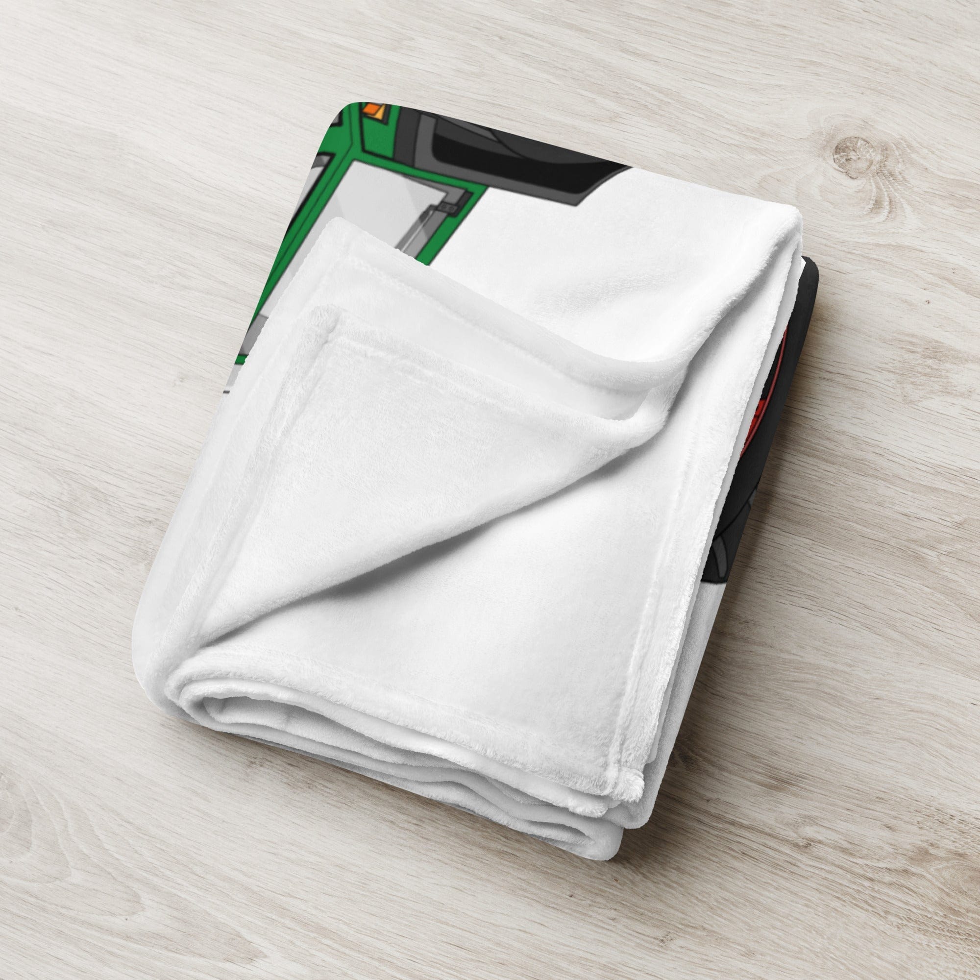 The Tractors Mugs Store Fendt Farmer TURBOMATIK 307 LSA  |  Throw Blanket Quality Farmers Merch