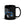 The Tractors Mugs Store Ford 6640 SE 4WD | Black Glossy Mug Quality Farmers Merch