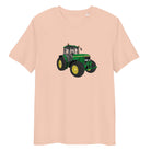 The Tractors Mugs Store Fraiche Peche / S John Deere 7710 Unisex organic cotton t-shirt Quality Farmers Merch