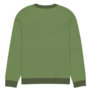 The Tractors Mugs Store Happy Cattle Farmer Knitted crew neck sweater Quality Farmers Merch