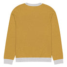 The Tractors Mugs Store Happy Farmer (Yellow) Knitted crew neck sweater Quality Farmers Merch