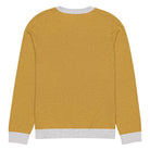 The Tractors Mugs Store Happy Farmer (Yellow) Knitted crew neck sweater Quality Farmers Merch