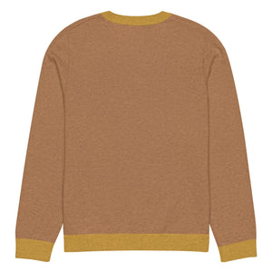 The Tractors Mugs Store Happy Tillage Farmer Knitted crew neck sweater Quality Farmers Merch
