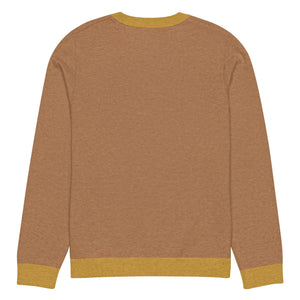The Tractors Mugs Store Happy Tillage Farmer Knitted crew neck sweater Quality Farmers Merch