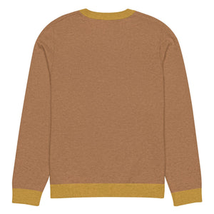 The Tractors Mugs Store Happy Tillage Farmer Knitted crew neck sweater Quality Farmers Merch