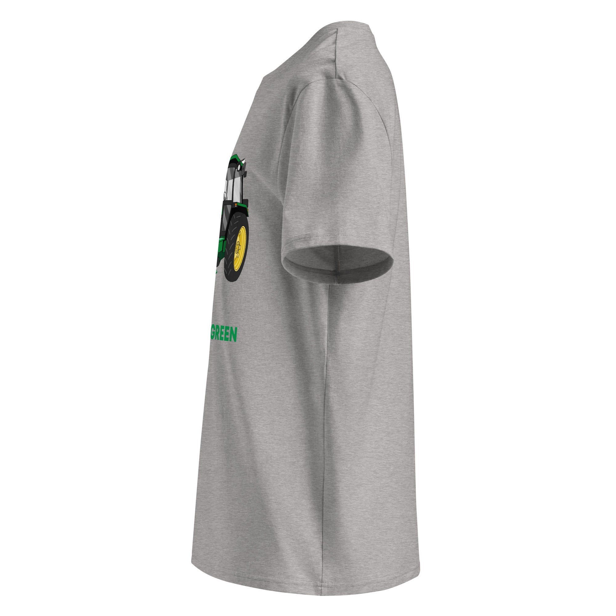 The Tractors Mugs Store If She Ain;t Green Unisex organic cotton t-shirt Quality Farmers Merch