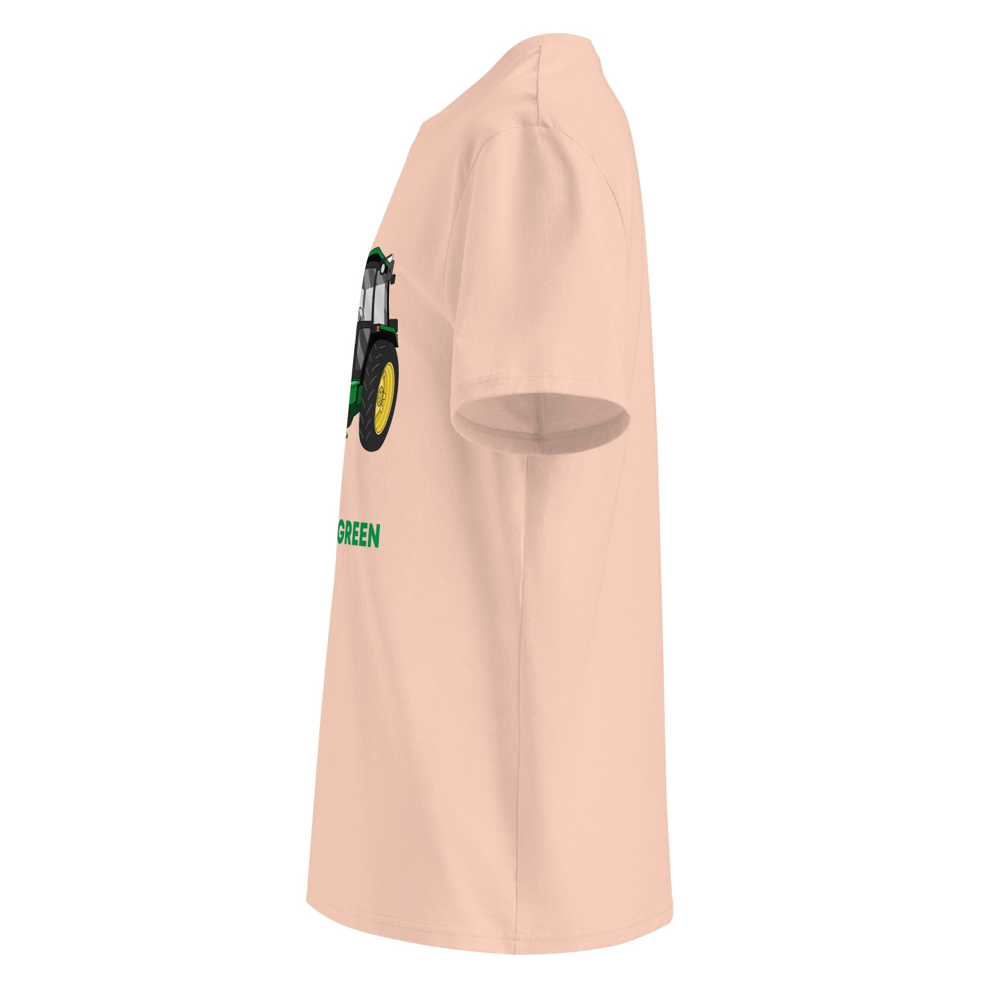 The Tractors Mugs Store If She Ain;t Green Unisex organic cotton t-shirt Quality Farmers Merch