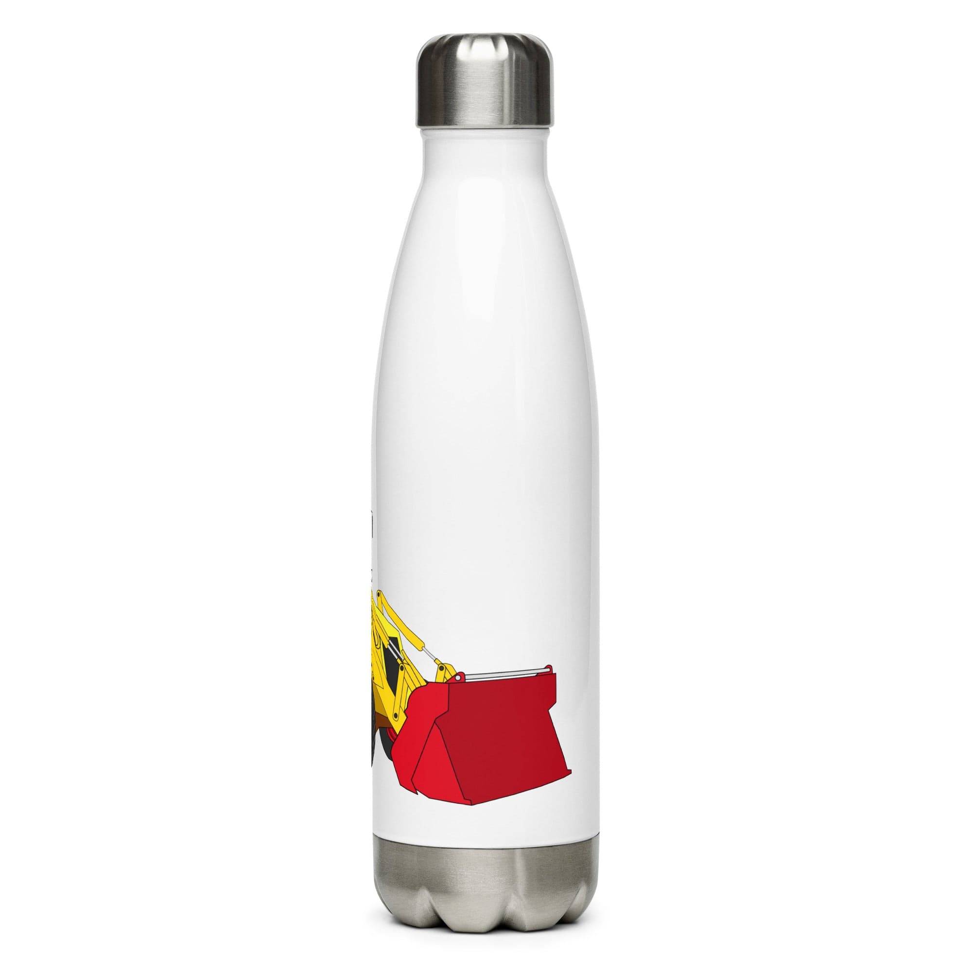 The Tractors Mugs Store JCB 3CX 70th Anniversary Edition Stainless steel water bottle Quality Farmers Merch