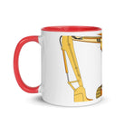 The Tractors Mugs Store JCB 814 Super 2.0 Mug with Color Inside Quality Farmers Merch