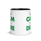 The Tractors Mugs Store KEEP CALM drive a DEERE Mug with Color Inside Quality Farmers Merch