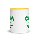 The Tractors Mugs Store KEEP CALM drive a FENDT Mug with Color Inside Quality Farmers Merch