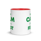 The Tractors Mugs Store KEEP CALM drive a FENDT Mug with Color Inside Quality Farmers Merch