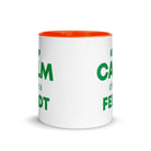 The Tractors Mugs Store KEEP CALM drive a FENDT Mug with Color Inside Quality Farmers Merch
