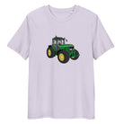 The Tractors Mugs Store Lavender / S John Deere 7710 Unisex organic cotton t-shirt Quality Farmers Merch