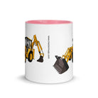The Tractors Mugs Store Massey 50HX Mug with Color Inside Quality Farmers Merch