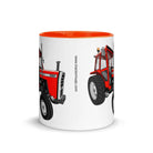 The Tractors Mugs Store Massey Ferguson 290 Mug with Color Inside Quality Farmers Merch
