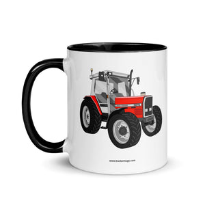 The Tractors Mugs Store Massey Ferguson 3075 | Mug with Color Inside Quality Farmers Merch