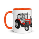 The Tractors Mugs Store Massey Ferguson 698T Mug with Color Inside Quality Farmers Merch