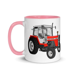 The Tractors Mugs Store Massey Ferguson 698T Mug with Color Inside Quality Farmers Merch
