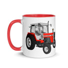 The Tractors Mugs Store Massey Ferguson 698T Mug with Color Inside Quality Farmers Merch