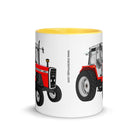 The Tractors Mugs Store Massey Ferguson 698T Mug with Color Inside Quality Farmers Merch