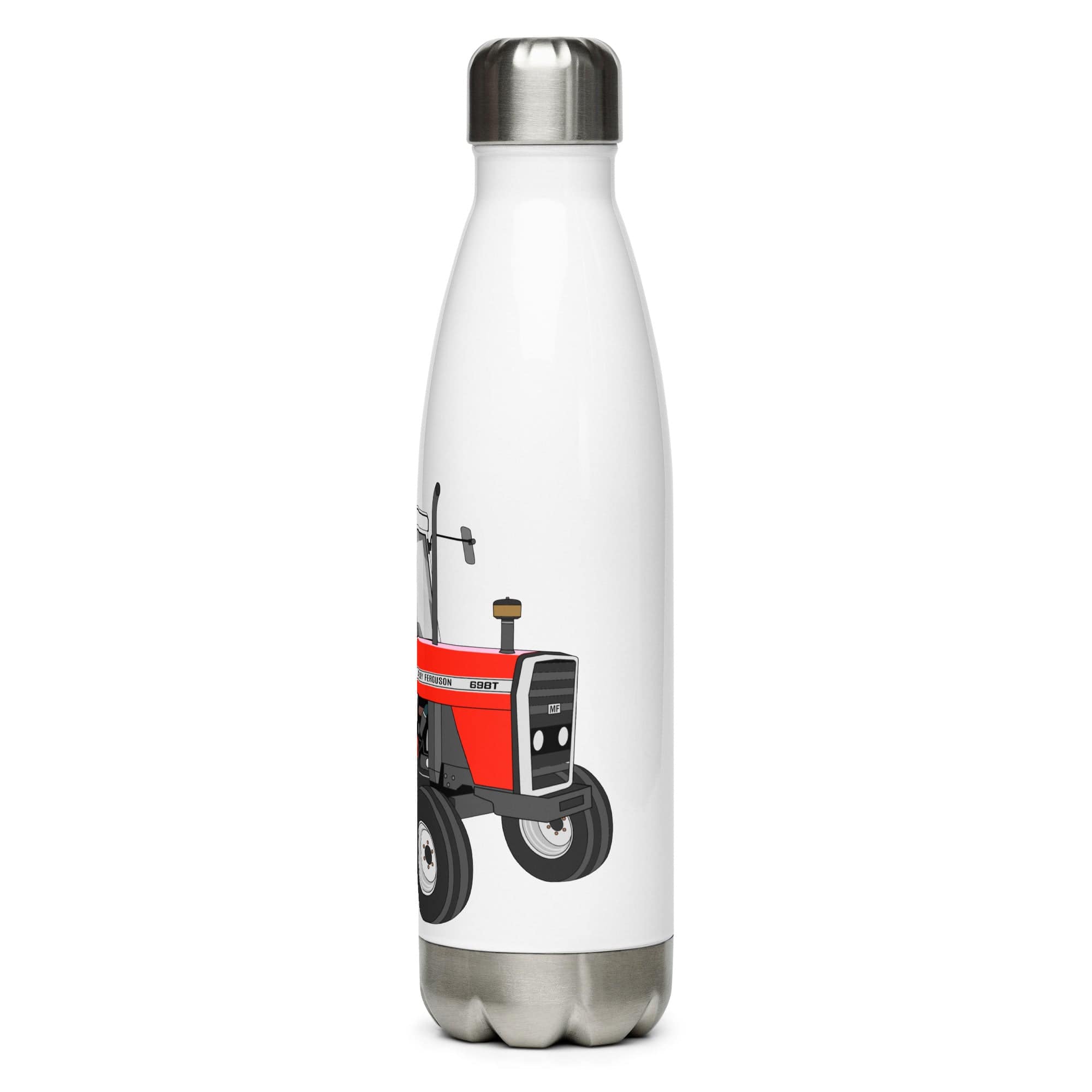 The Tractors Mugs Store Massey Ferguson 698T Stainless steel water bottle Quality Farmers Merch