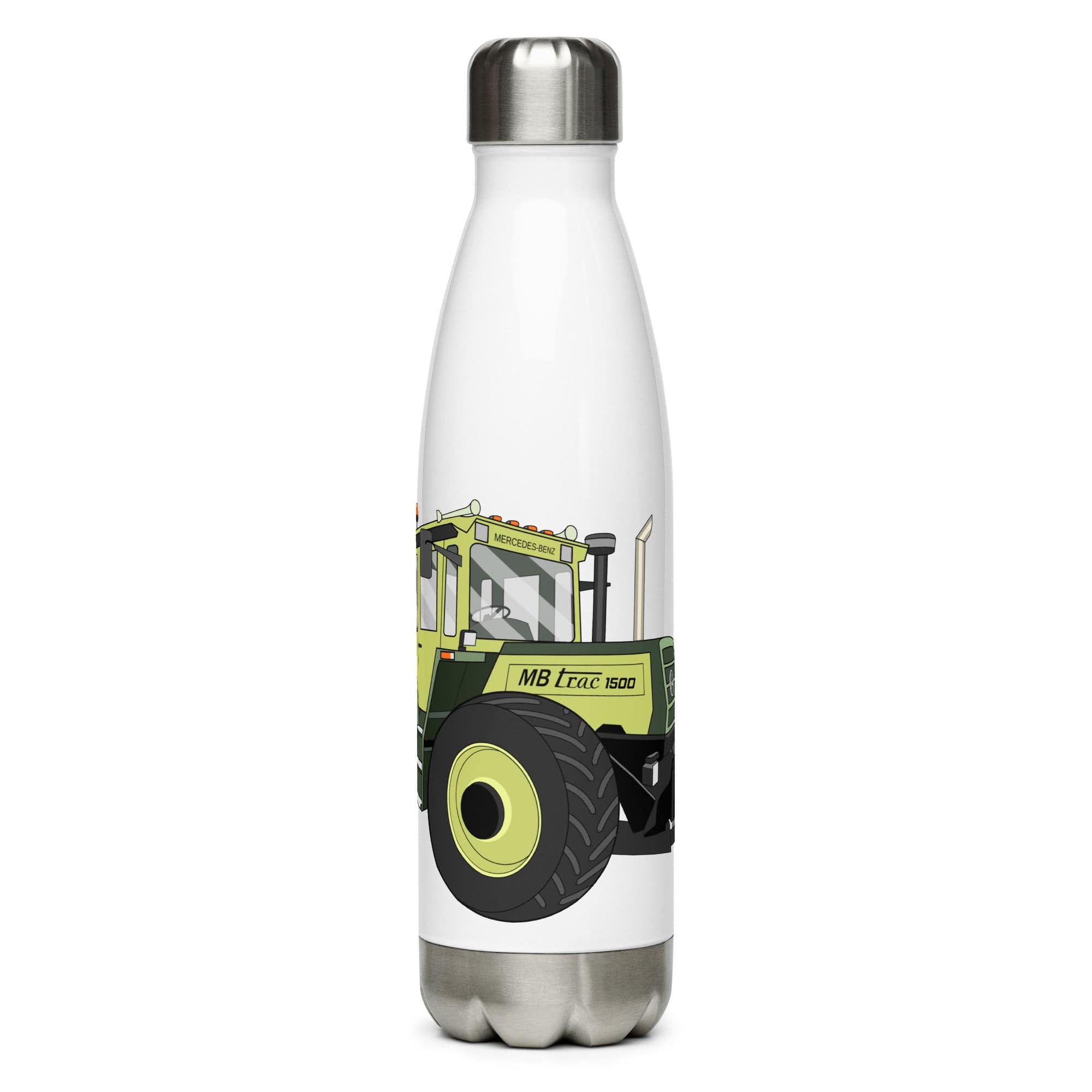 The Tractors Mugs Store MB Trac 1500 Stainless steel water bottle Quality Farmers Merch