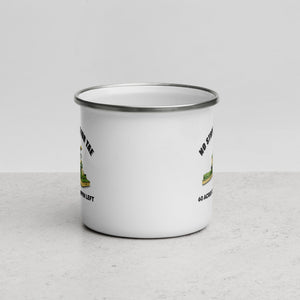 The Tractors Mugs Store No Stopping for TaeEnamel Mug Quality Farmers Merch