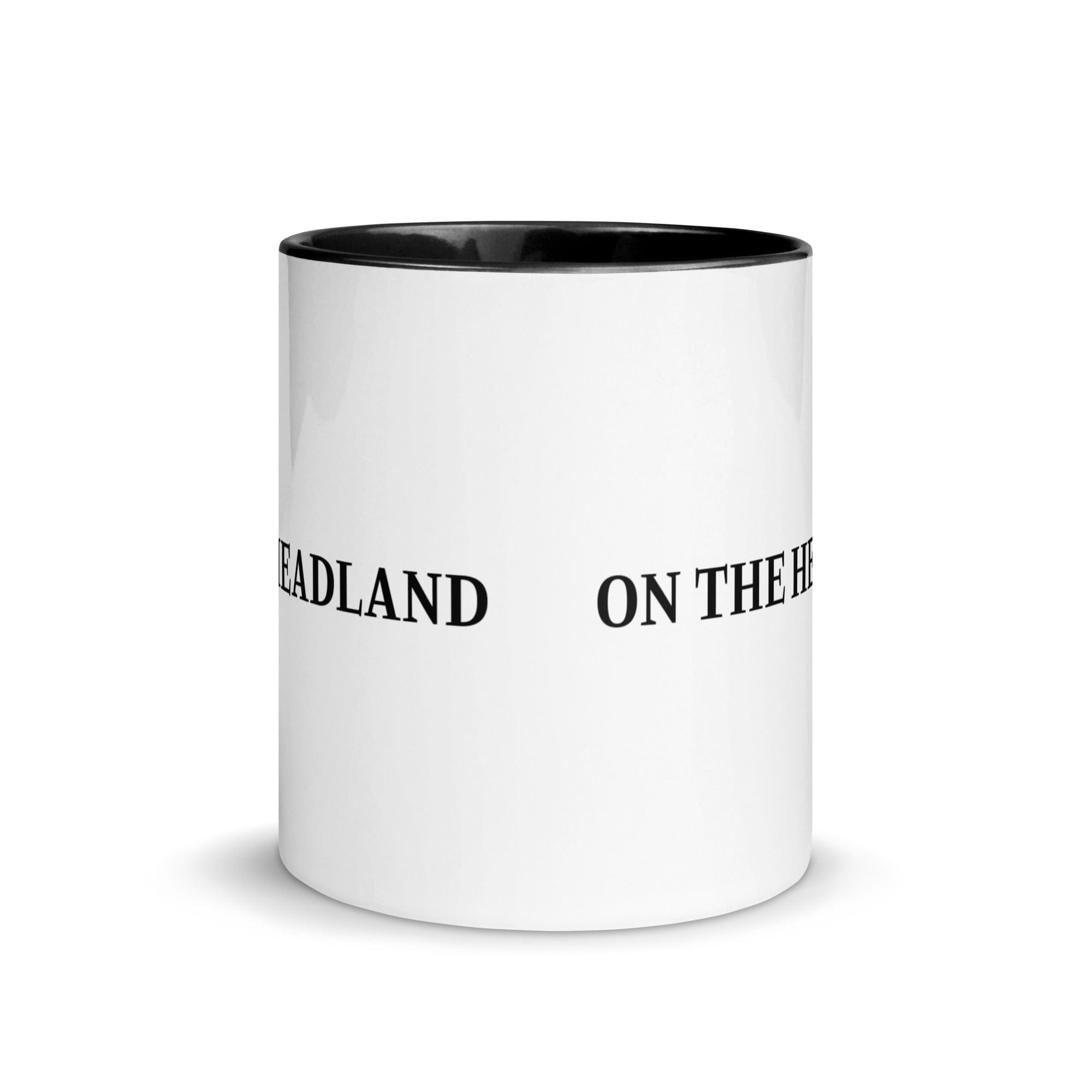 The Tractors Mugs Store On the Headland Mug with Color Inside Quality Farmers Merch