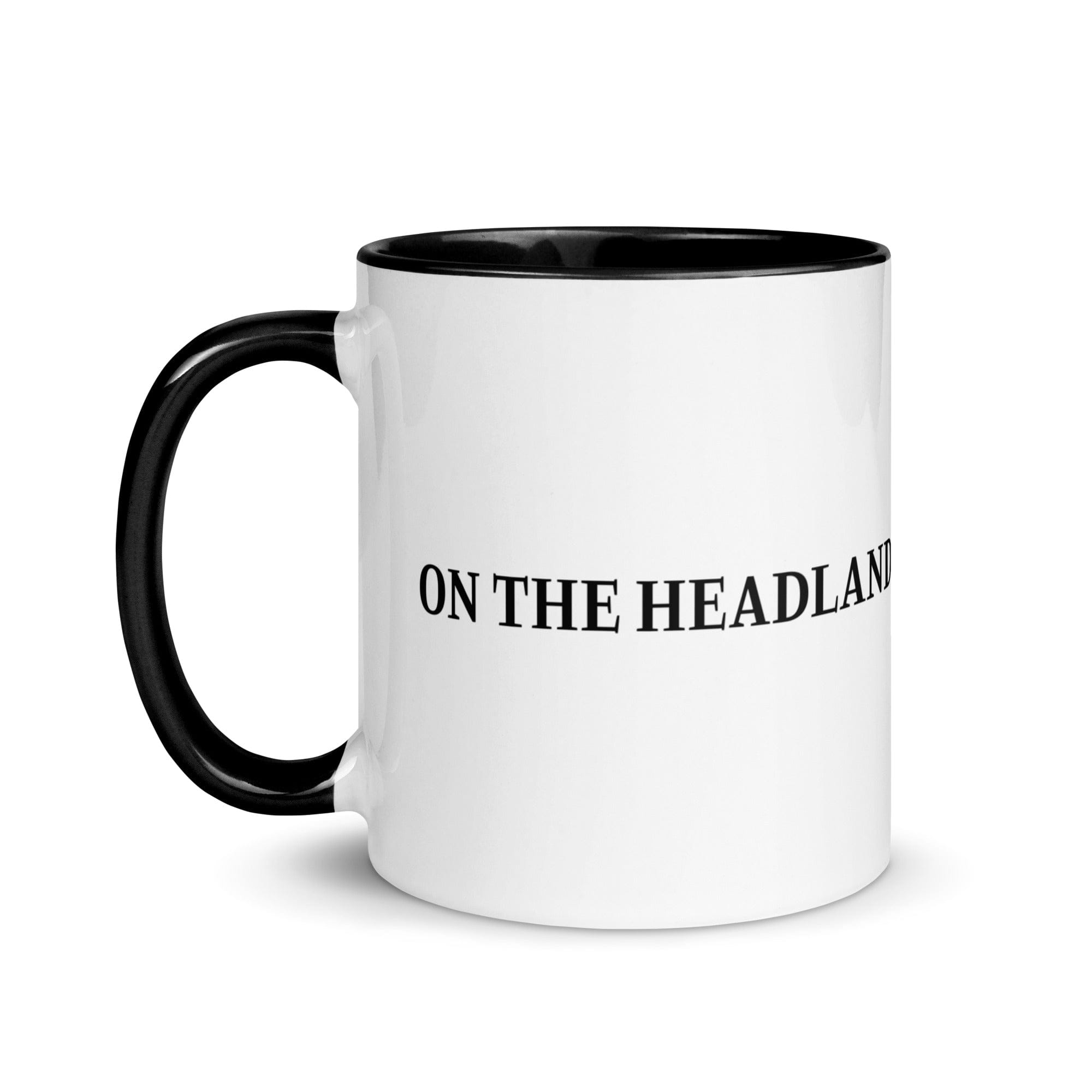 The Tractors Mugs Store On the Headland Mug with Color Inside Quality Farmers Merch